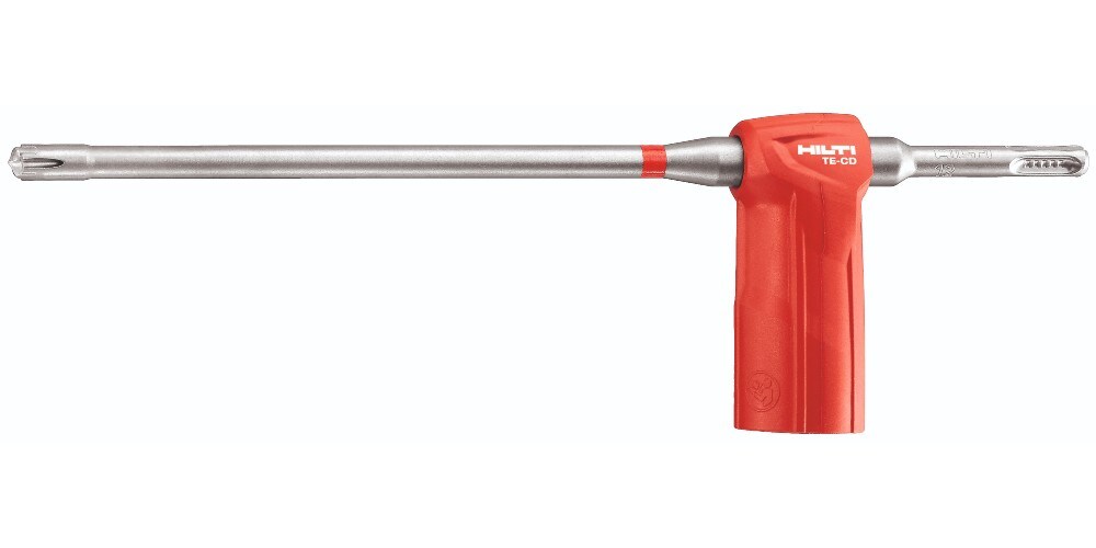 TE-CD drill bit as part of the Hilti SafeSet systems, for drilling in reinforced concrete
