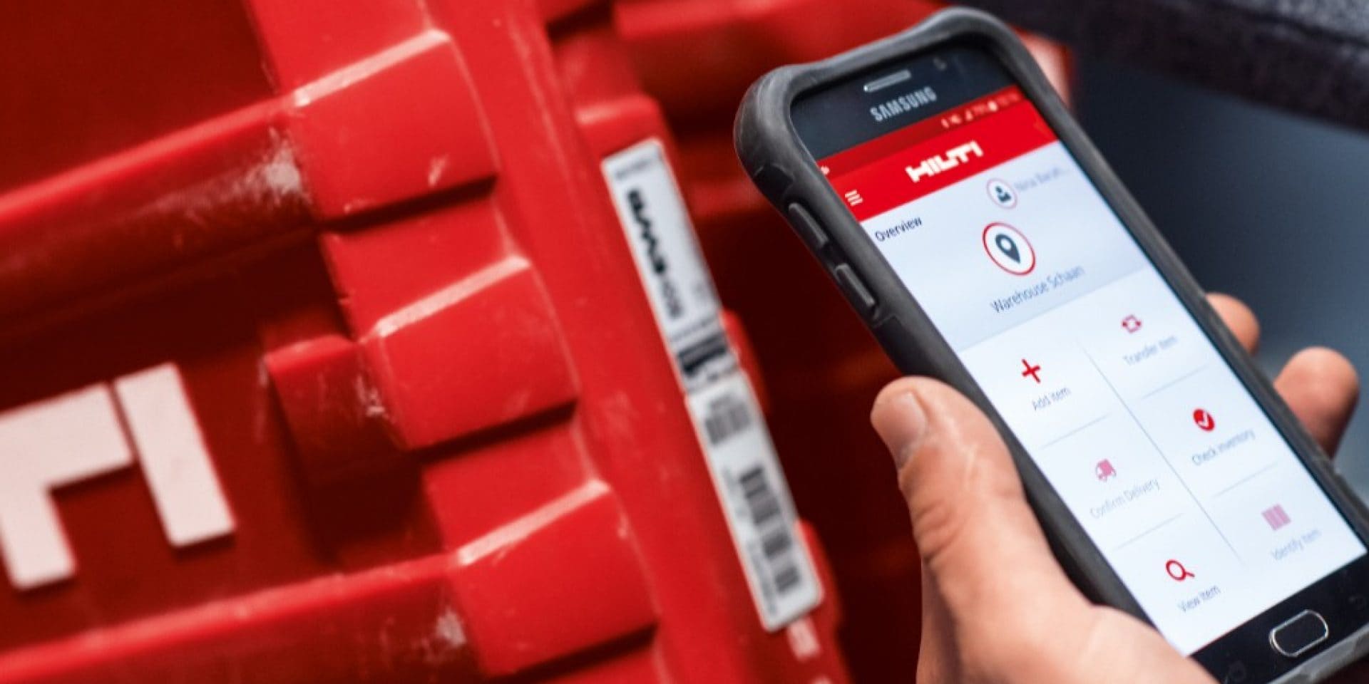 Hilti ON!Track asset management