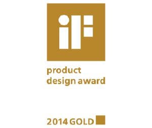                ผลิตภัณฑ์นี้ได้รับรางวัล"ทองคำ" รางวัลการออกแบบ IF            