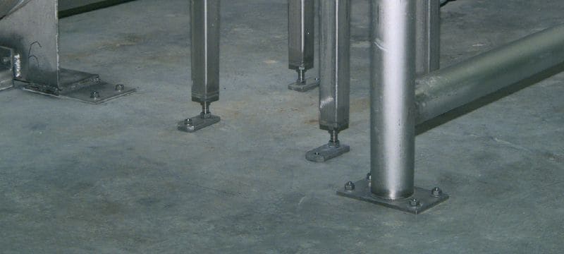 พุกเหล็ก HSA-R2 SS พุกเบ่งมาตรฐานทั่วไปสำหรับคอนกรีตแบบรับแรงอัด uncracked concrete (สแตนเลส เกรด 304) Applications 1