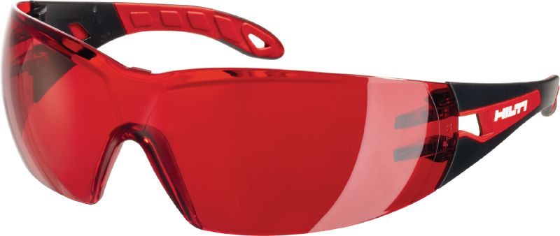 แว่นตาช่วยมองเลเซอร์ PP EY-GU R สีแดง 