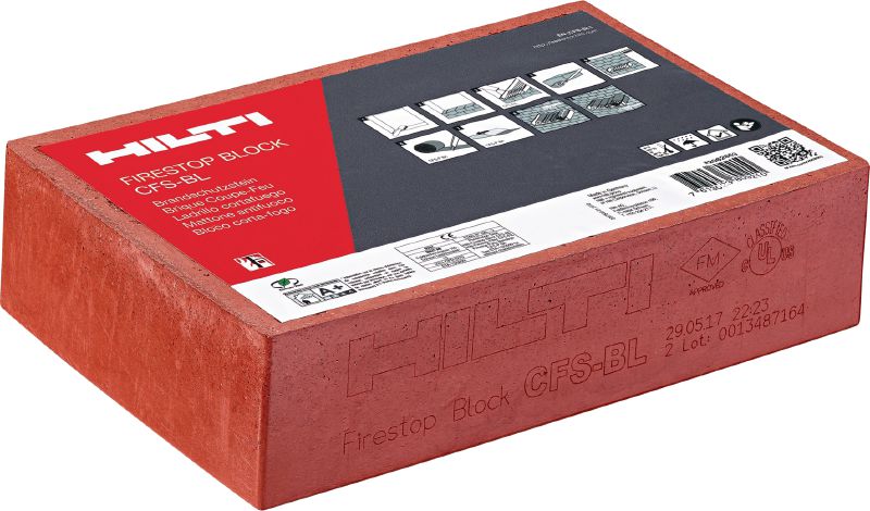 CFS-BL อิฐกันไฟและควันลาม (Firestop block)