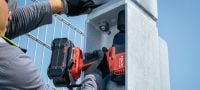 บล็อกไฟฟ้าไร้สาย SIW 8-22 ขนาด ½ บล็อกไฟฟ้าไร้สายระดับสูงสุด แรงบิดสูง พร้อมแกน 1/2 สำหรับงานยึดโครงสร้างและติดตั้งพุก (แบตเตอรี่ลิเทียม Nuron) Applications 2