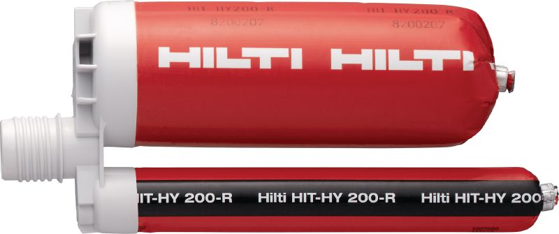 น้ำยาเคมีเจาะเสียบเหล็กHIT-HY 200-R น้ำยาเจาะเสียบเหล็กสำหรับงานยึดเหล็กเส้นและงานยึดรับน้ำหนักมาก