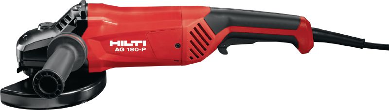 Image 1 of 1: เครื่องเจียร AG 180-P เครื่องเจียรไฟฟ้า 2000W มีปุ่ม เปิด/ปิด มาตรฐาน สำหรับงานโลหะ ใช้กับใบ 180 มม.